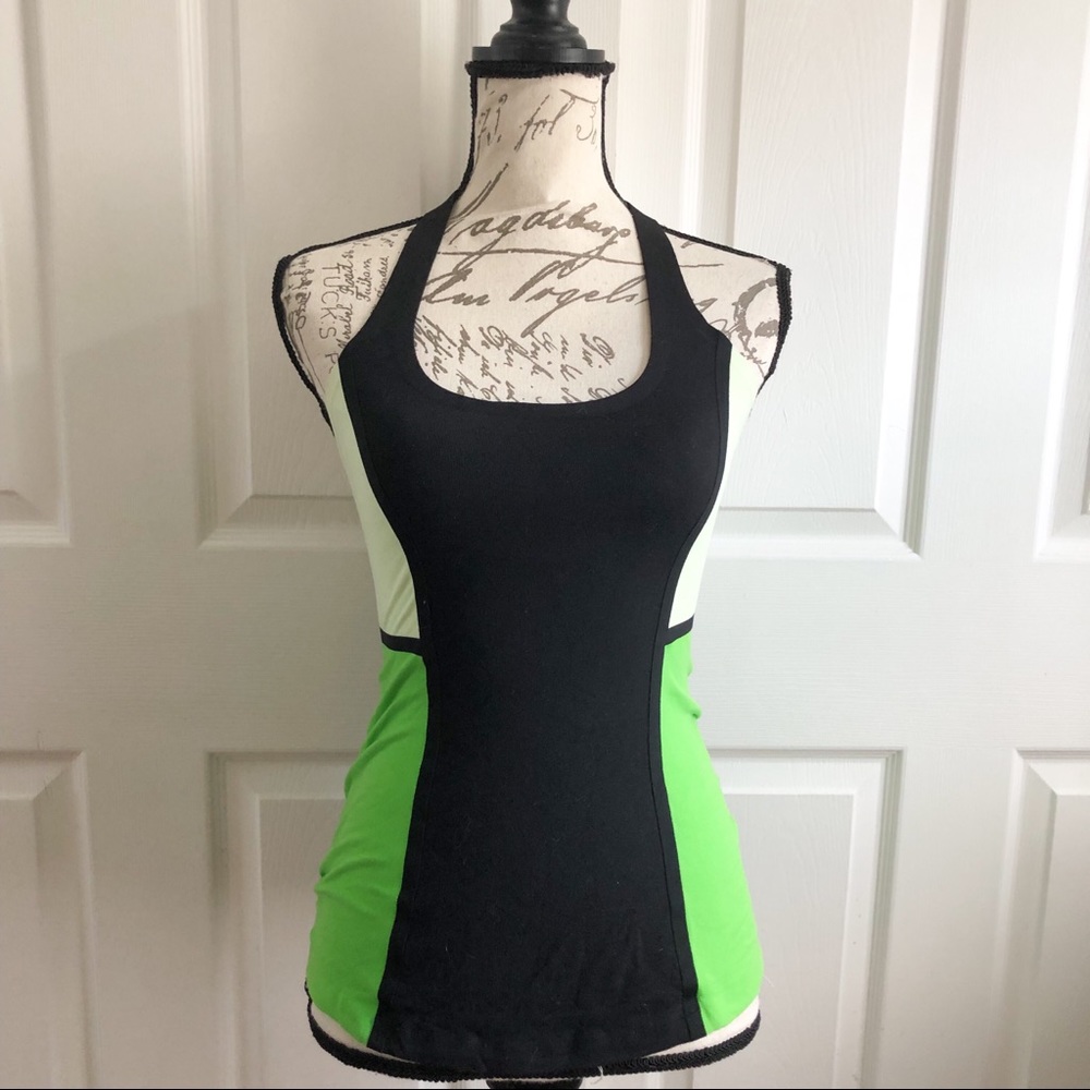 Lululemon Athletic Racerback Color Block Tank Top - Picture 2 of 5